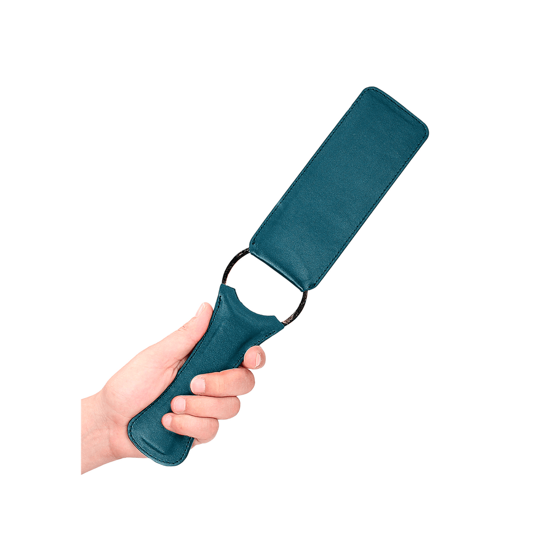 Paddle Ouch Luxus mit Metallring in Bordeaux und Petrol 34,5 cm – Ansicht 9