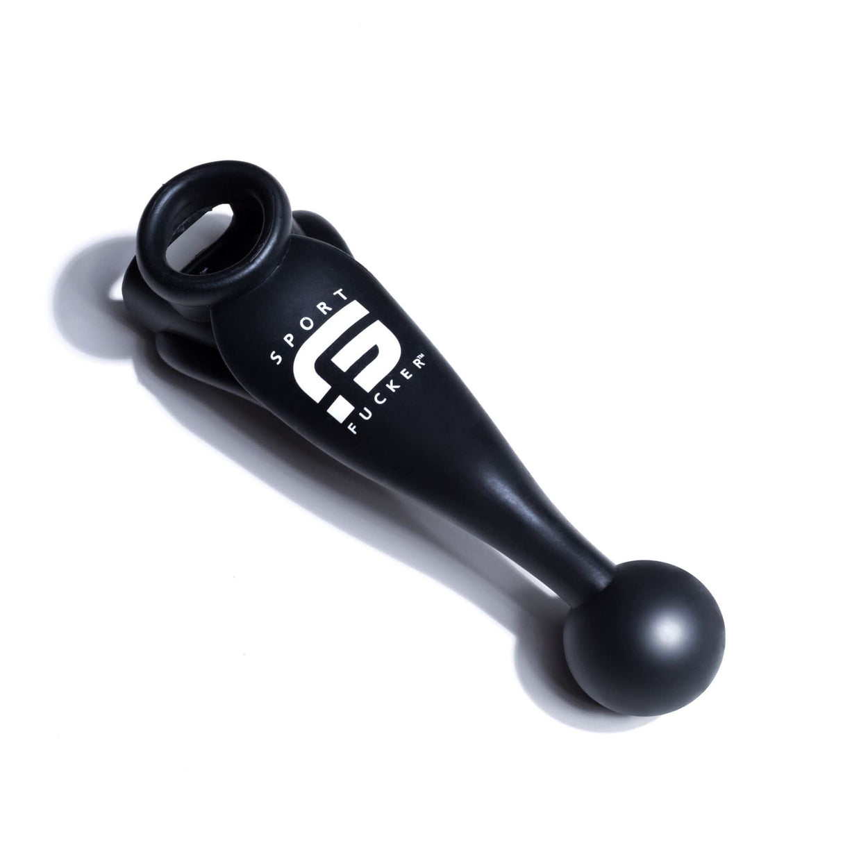 Penis- und Hodenring Analbohrer Schwarz