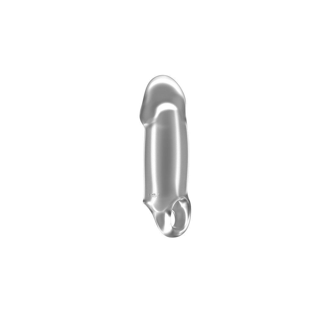 Penishülle Sono N°37 dick und dehnbar Transparent 15,2 x Ø 2 cm – Ansicht 4