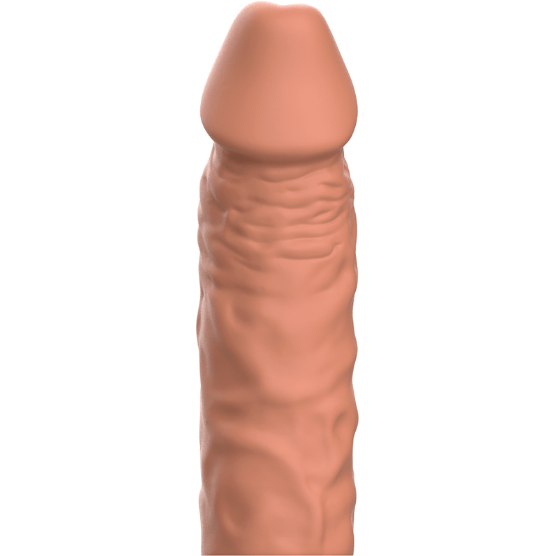 Penishülle V5 aus Flüssigsilikon Braun 11 x 3,5 cm – Ansicht 7