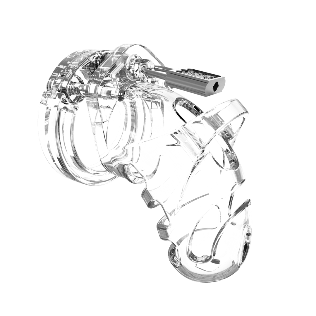 Peniskäfig ManCage 25 geschlitzt Transparent 8,7 x 4,8 cm