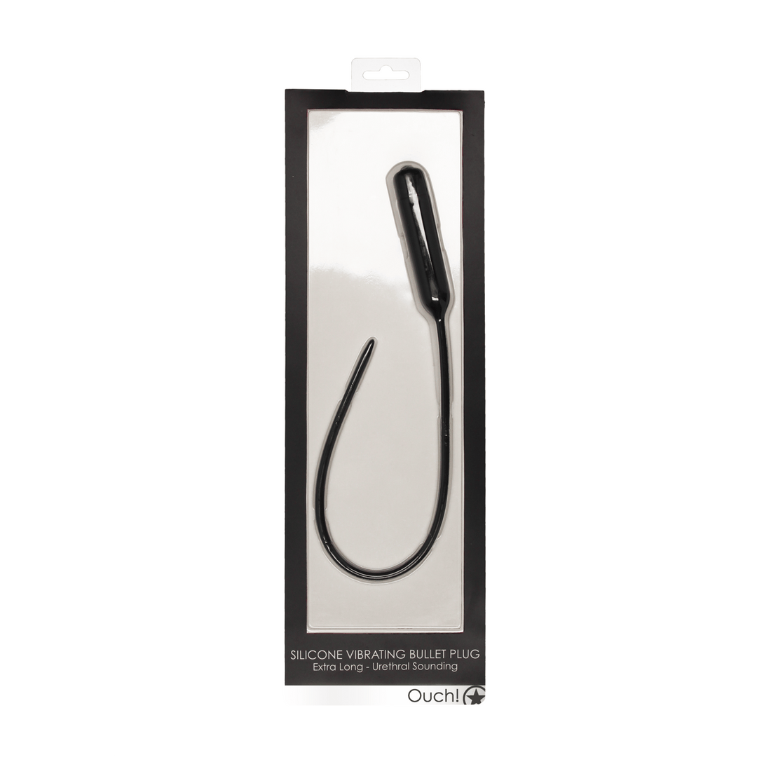 Harnröhrensonde Ouch aus Silikon mit Bullet Schwarz 35 x Ø 0,6 cm – Ansicht 2