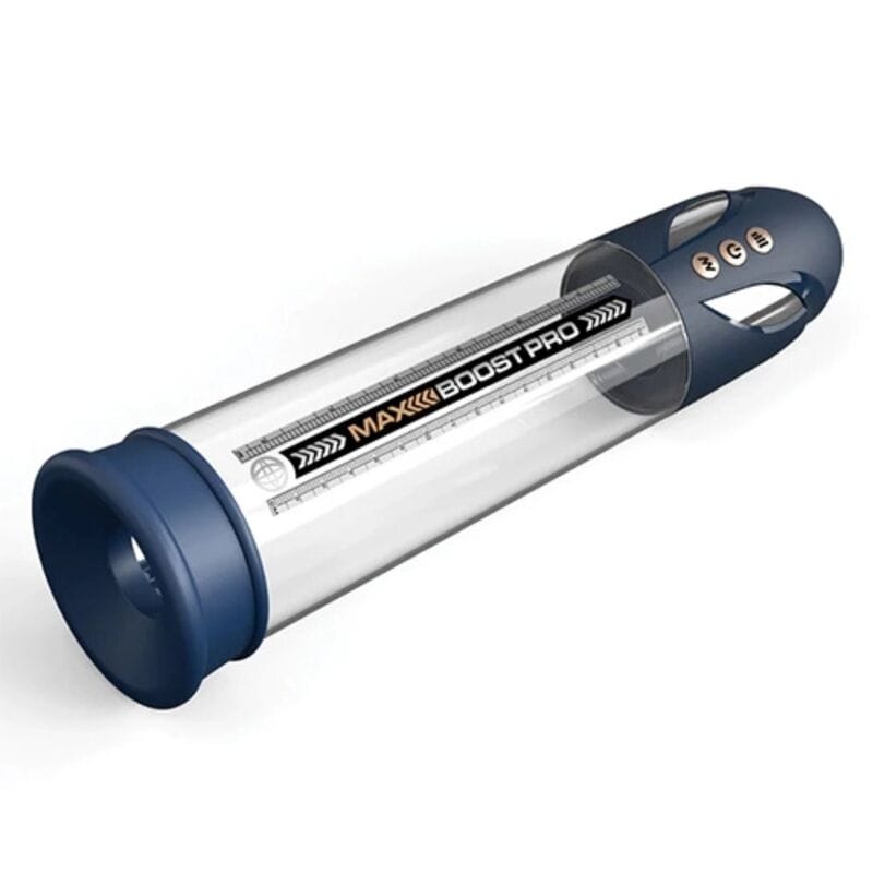 Penispumpe Max Boost Pro Flow Blau 30,5 cm – Ansicht 2