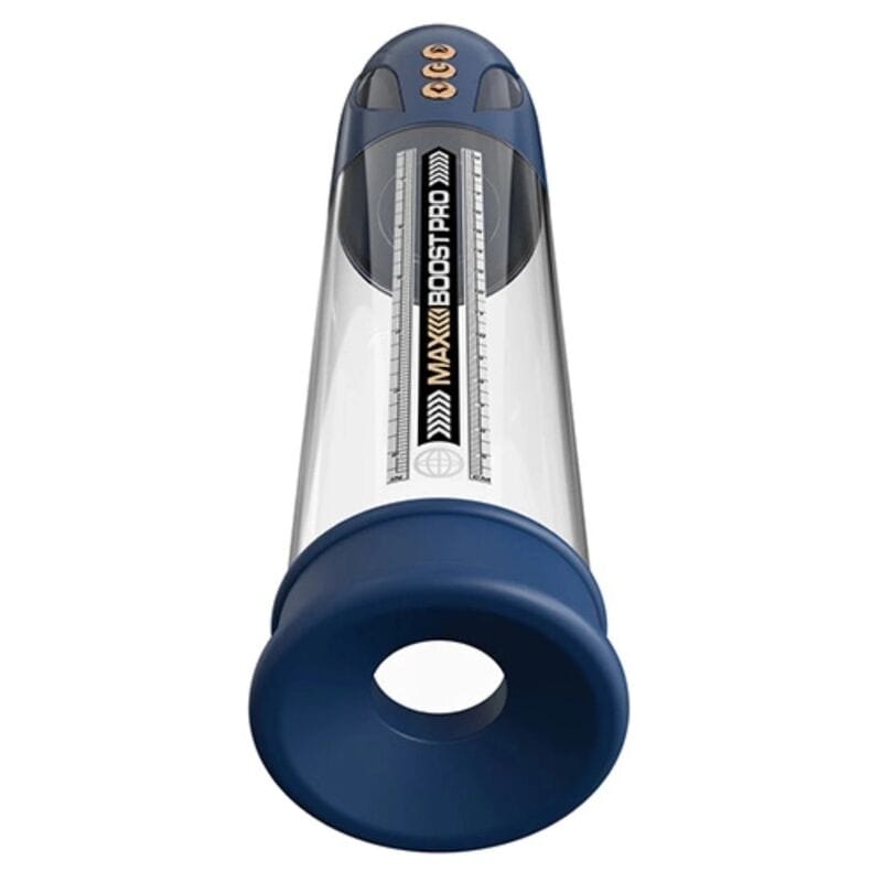 Penispumpe Max Boost Pro Flow Blau 30,5 cm – Ansicht 3