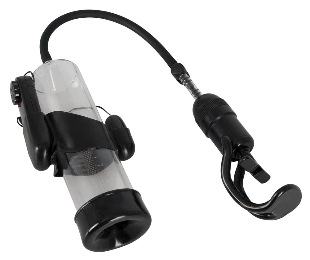 Penispumpe mit Vibration 24,5 x 5,6 cm