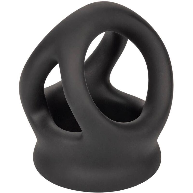 Penisring Alpha Dual Cage Ring Schwarz