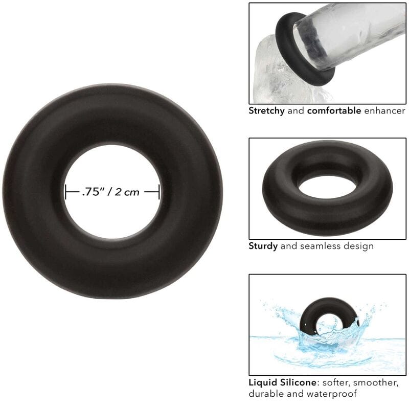 Penisring Alpha Prolong Medium Ring Schwarz