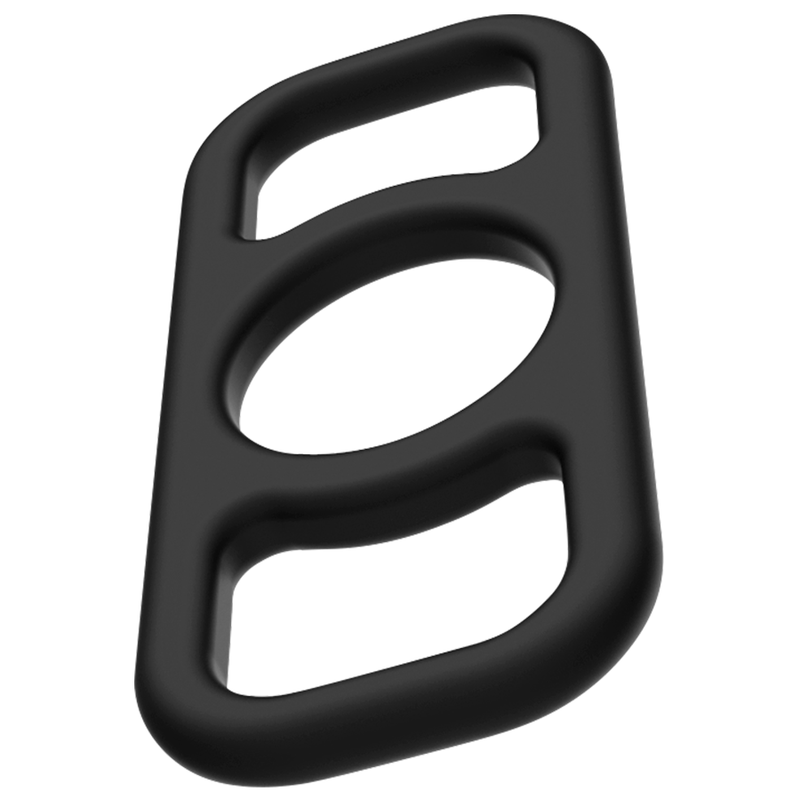 Penisring Cockring-Set 4-teilig Schwarz Ø 3,6 cm – Ansicht 3
