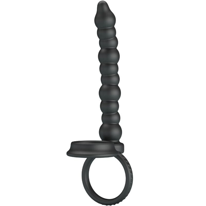 Penisring Dillion Doppelte Penetration Cock Ring Schwarz