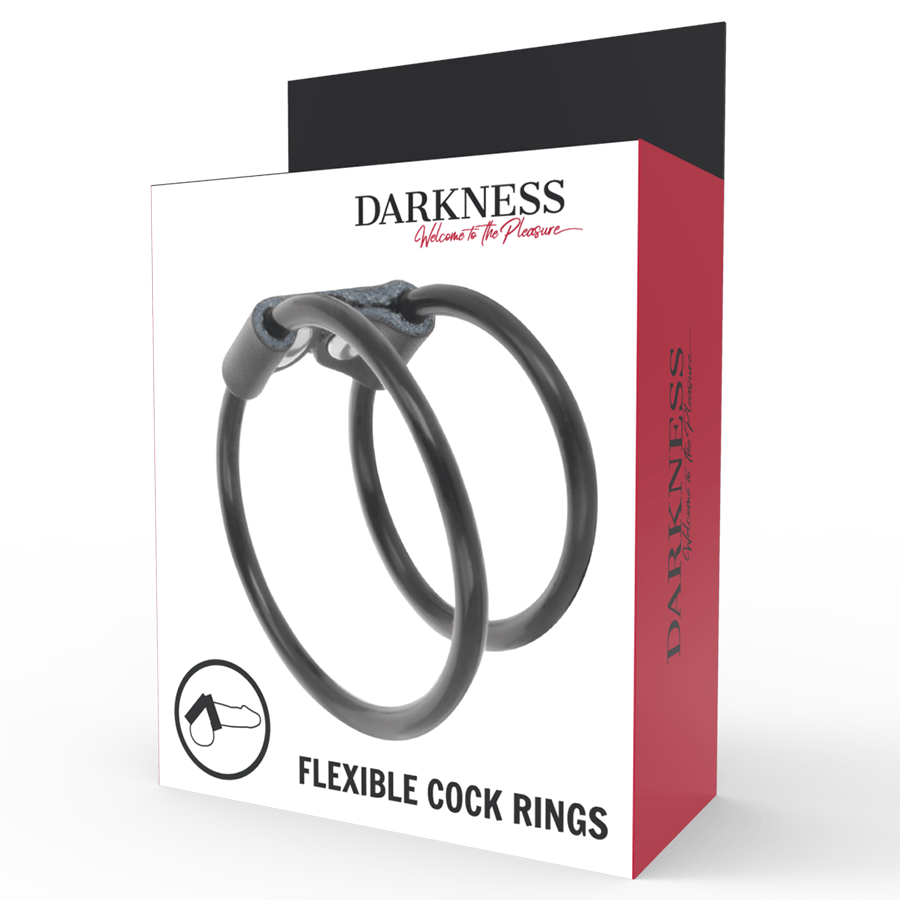 Penisring doppelter flexibel 5 cm – Ansicht 4