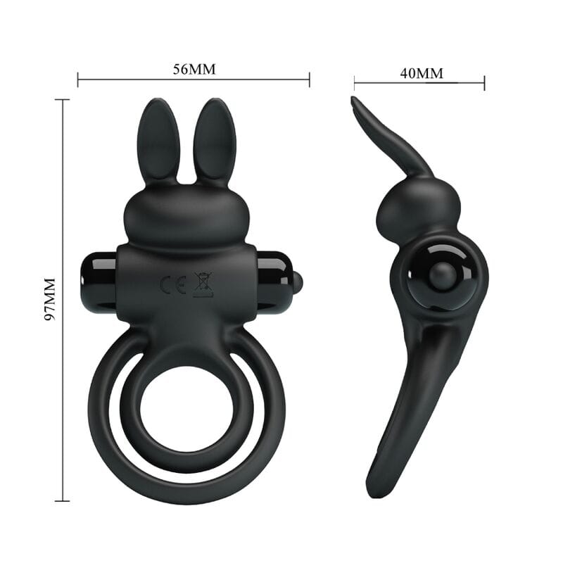 Penisring Iii Kaninchenring für Schwarzen Penis