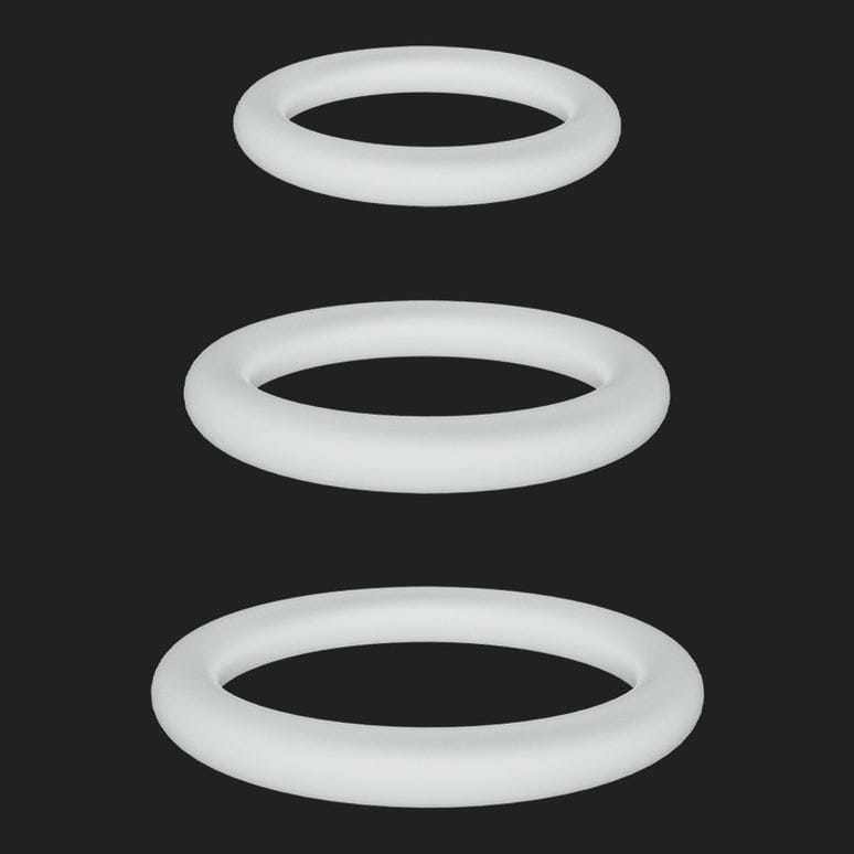 Penisring leuchtend 3er-Set