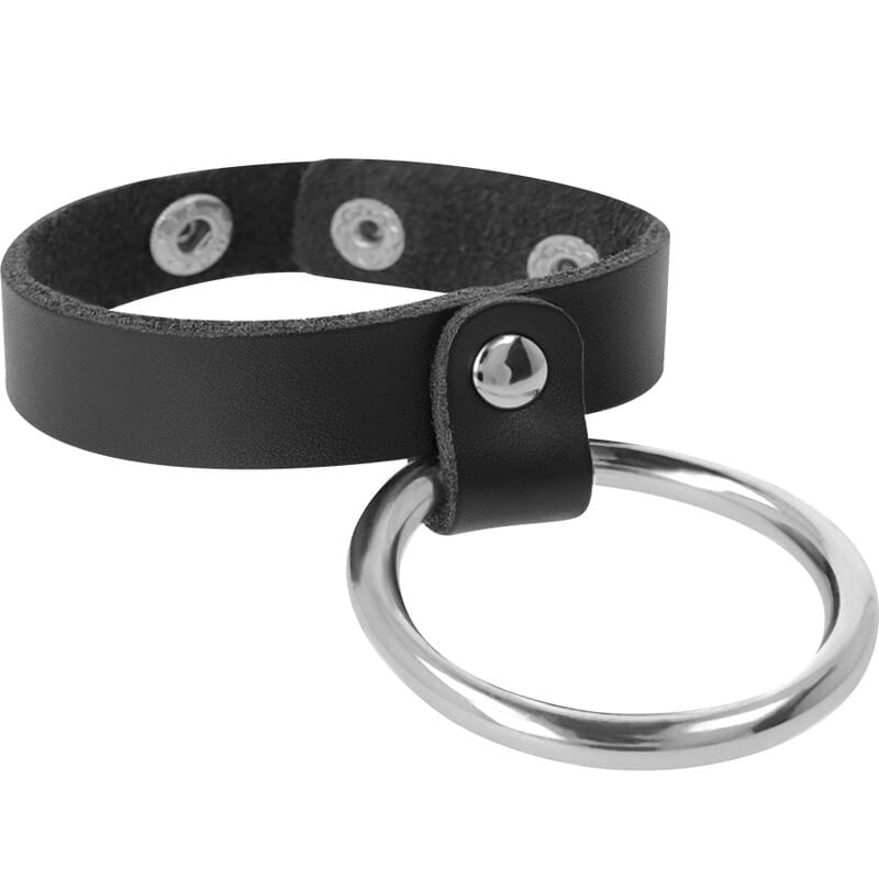 Penisring Metallring für Penis und Hoden Schwarz – Ansicht 3