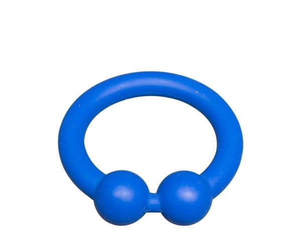 Penisring Piercing Blau