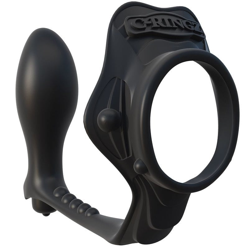 Penisring Rock Hard Ass-Gasm mit Analplug