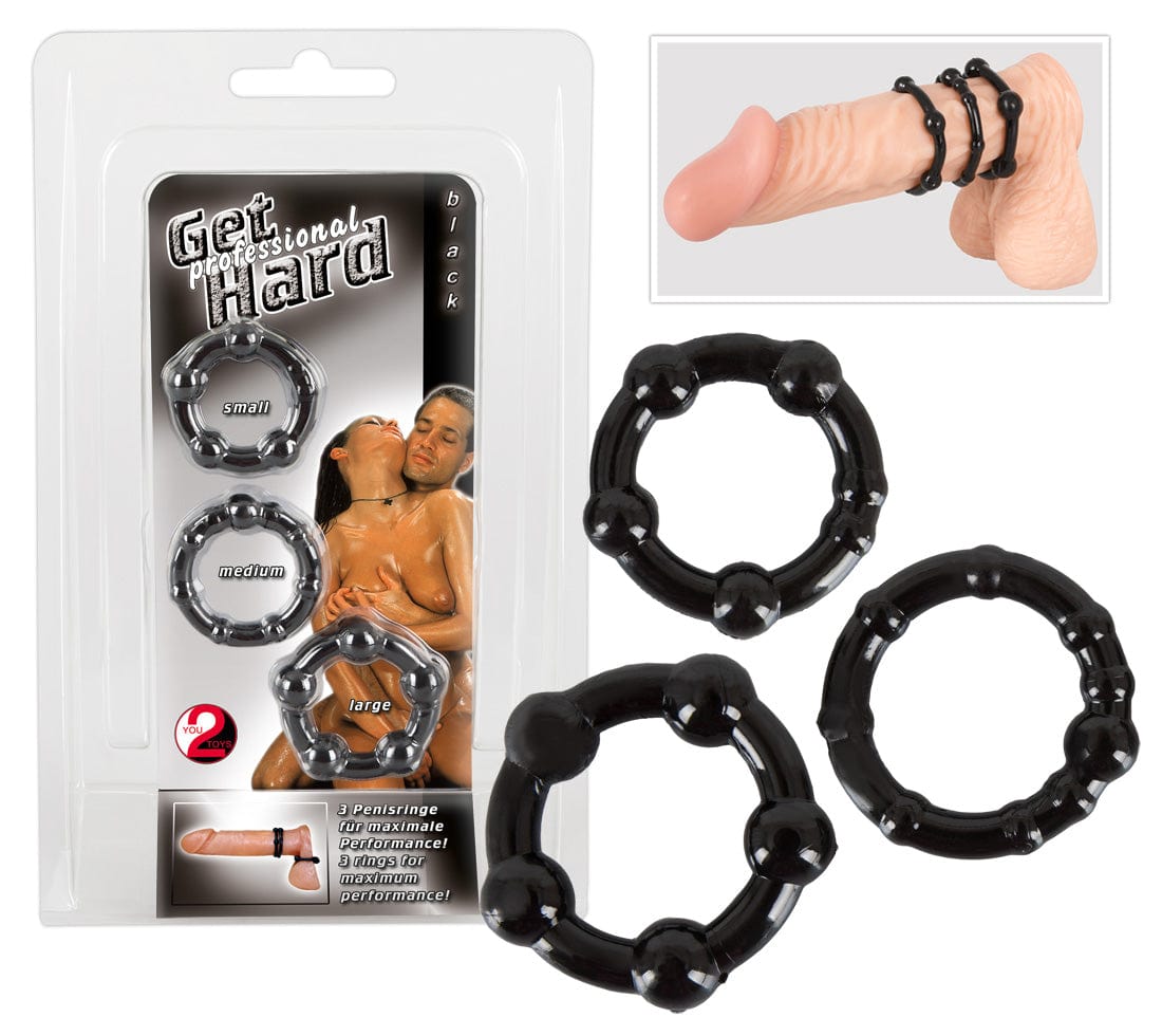 Penisring Sandwich Schwarz