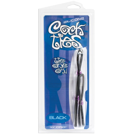 Penisring Set verstellbar schwarz