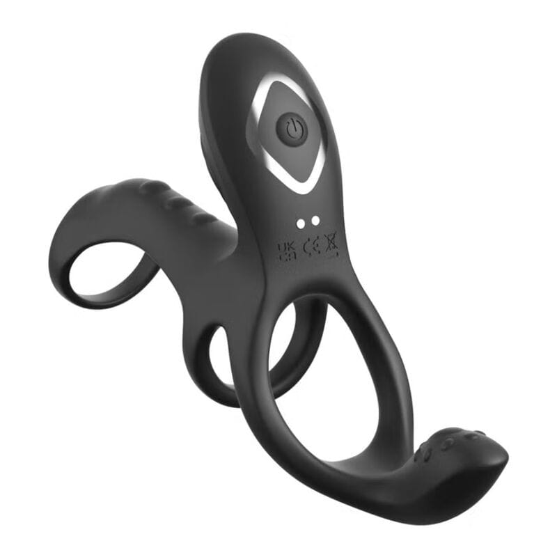 Penisring Ultimate Couples Cage Max mit Vibration 19,5 cm – Ansicht 3