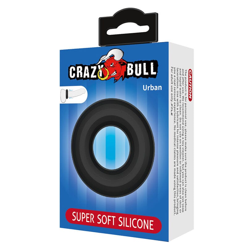Penisring Urban Supersoft Silikon Schwarz – Ansicht 7