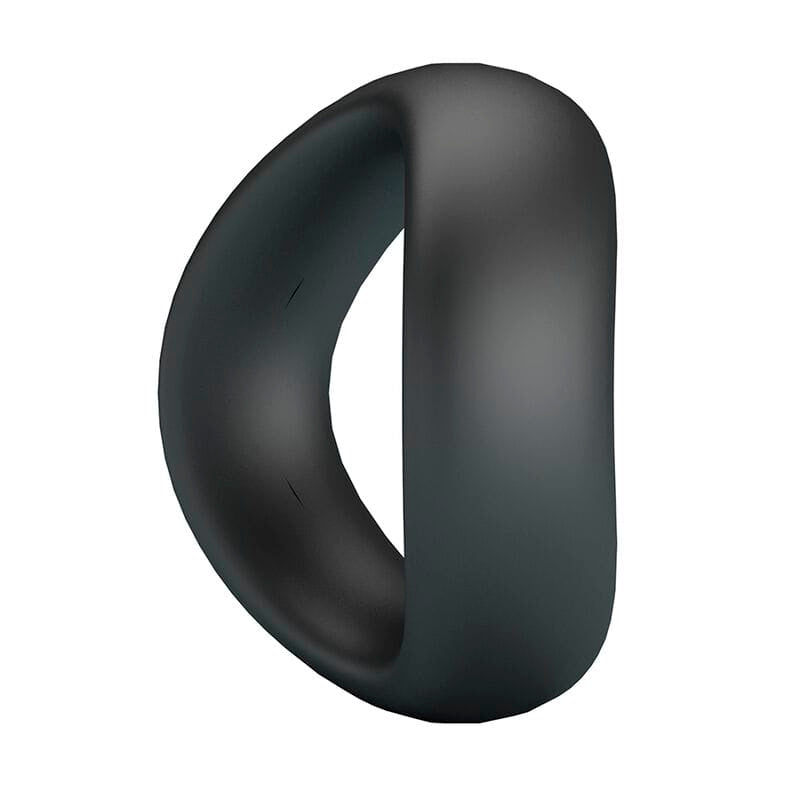 Penisring Valen ergonomisch Silikon Schwarz – Ansicht 4