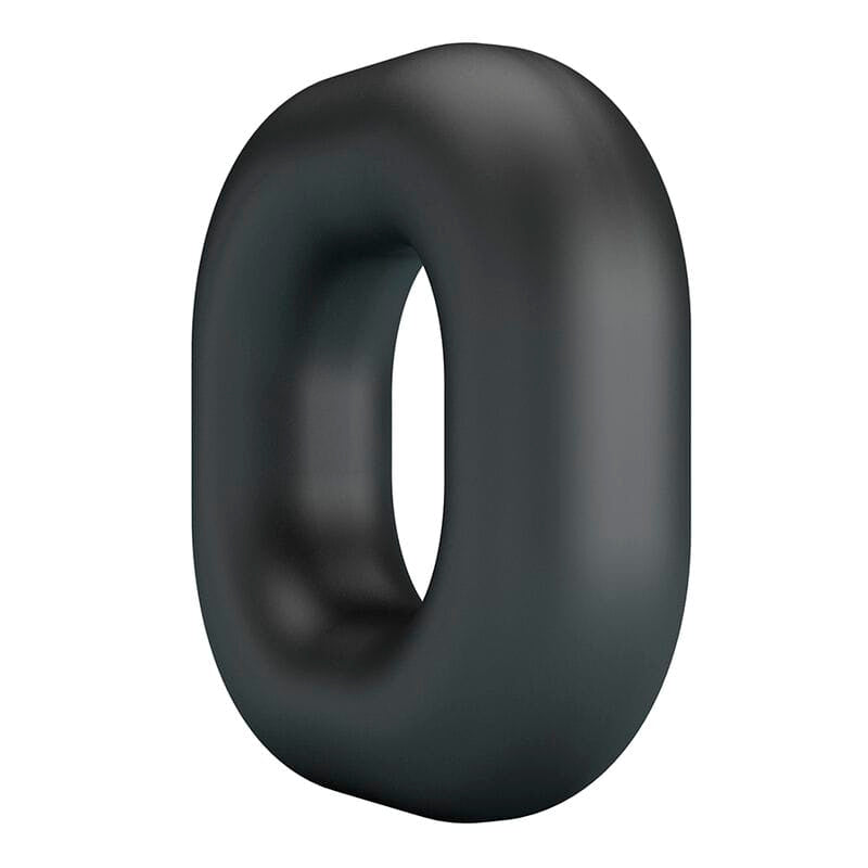 Penisring Walden Supersoft Silikon Schwarz – Ansicht 3