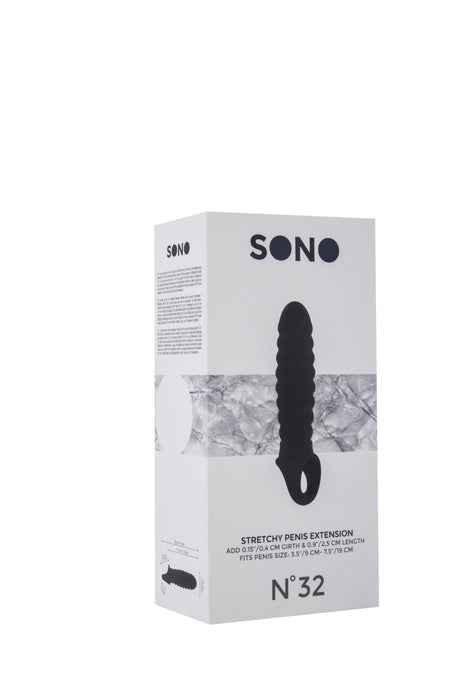 Penisverlängerung Rutsche schwarz 15,2 x 3 cm