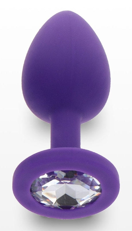 Plug Juwel Diamond Booty S 6 x 2.8cm Violett