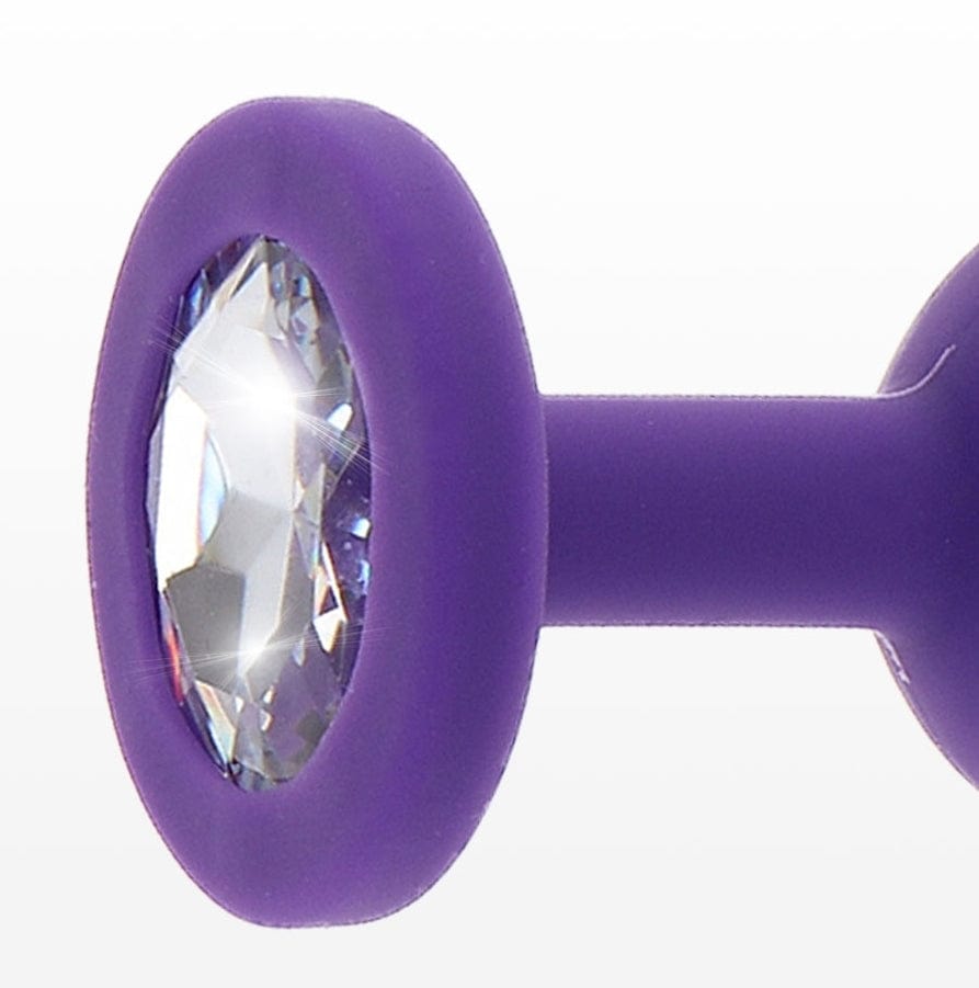 Plug Juwel Diamond Booty S 6 x 2.8cm Violett