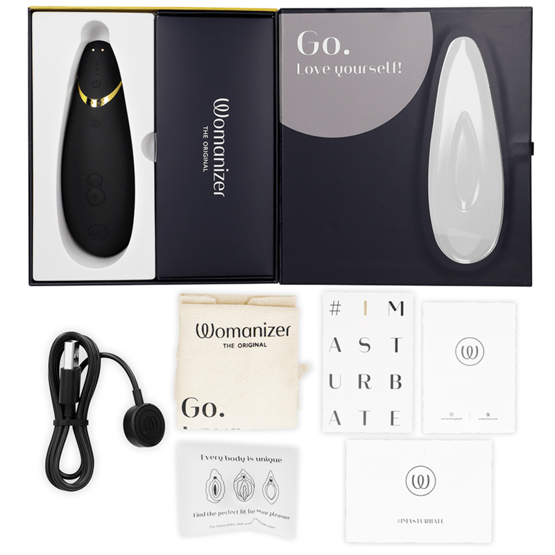 Premium 2 Klitorisstimulator Schwarz – Ansicht 6