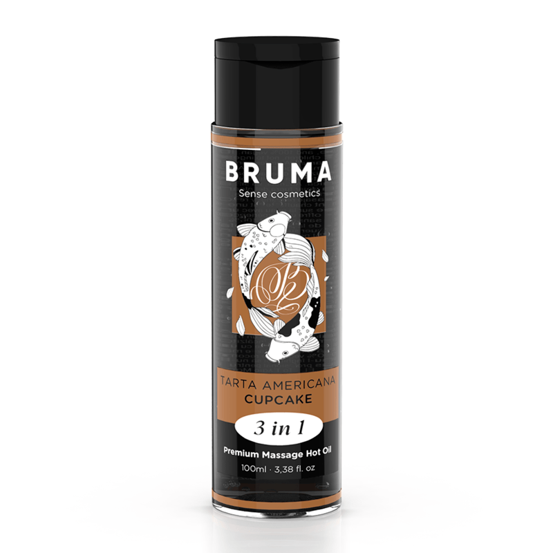Premium 3-in-1 Massageöl mit Wärmeeffekt Cupcake 100 ml