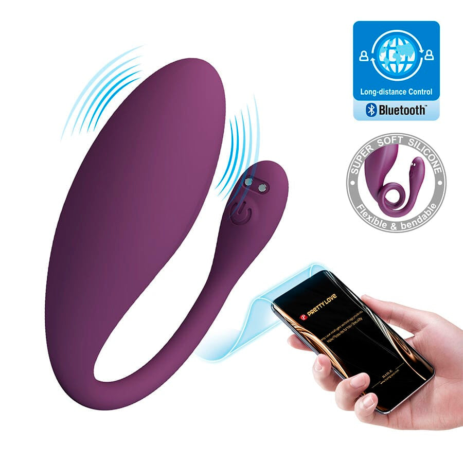 Vibrator Dora Unsichtbarer mit Kostenloser App 10,2 x 3,6 cm.1