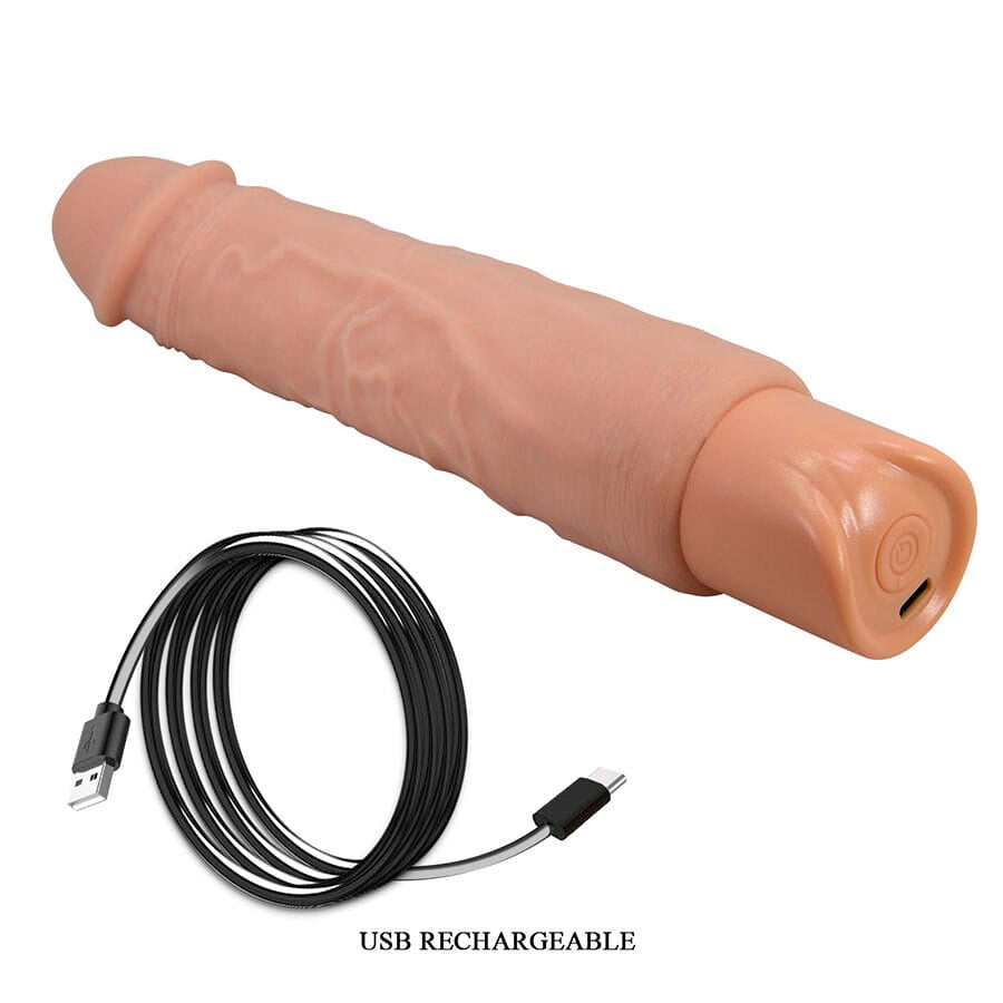 Realistischer Vibrator Rufus Flexibler.8