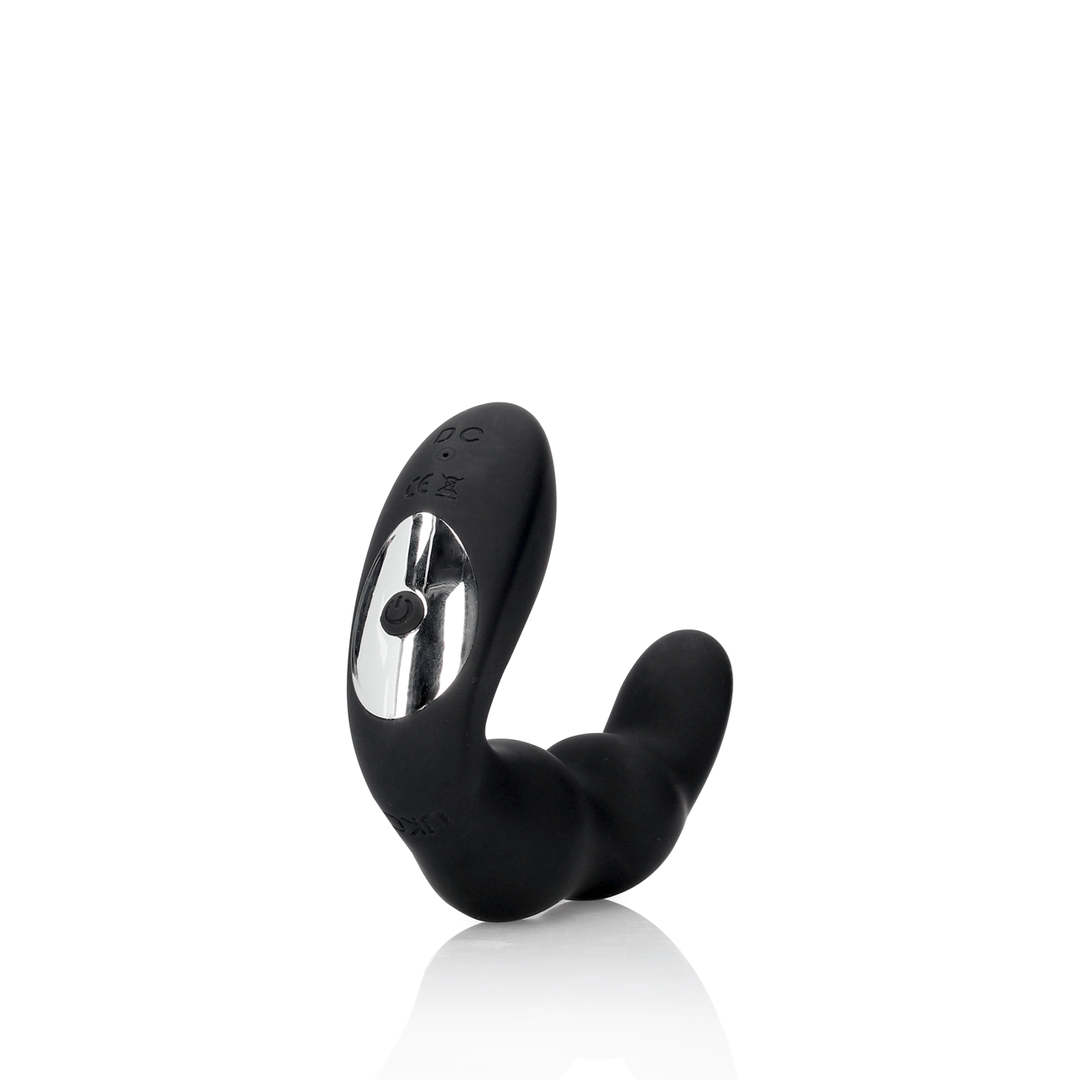 Prostatavibrator Ouch mit Fernbedienung gebogen 9,5 x Ø 3,4 cm – Ansicht 7