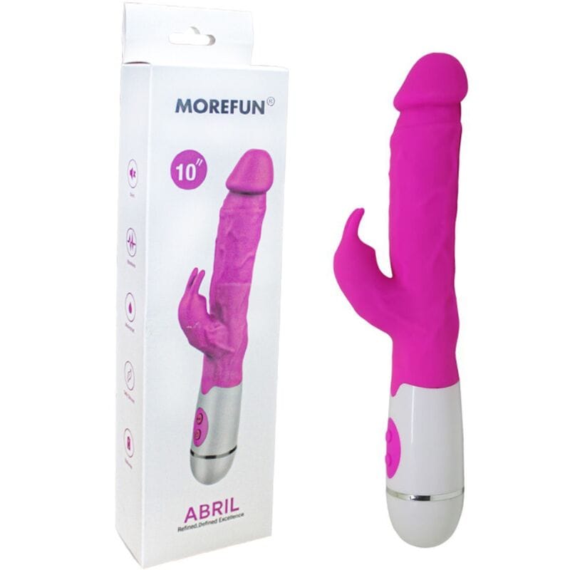 Rabbit-Vibrator Abril Rabbit 16 Geschwindigkeiten Rosa