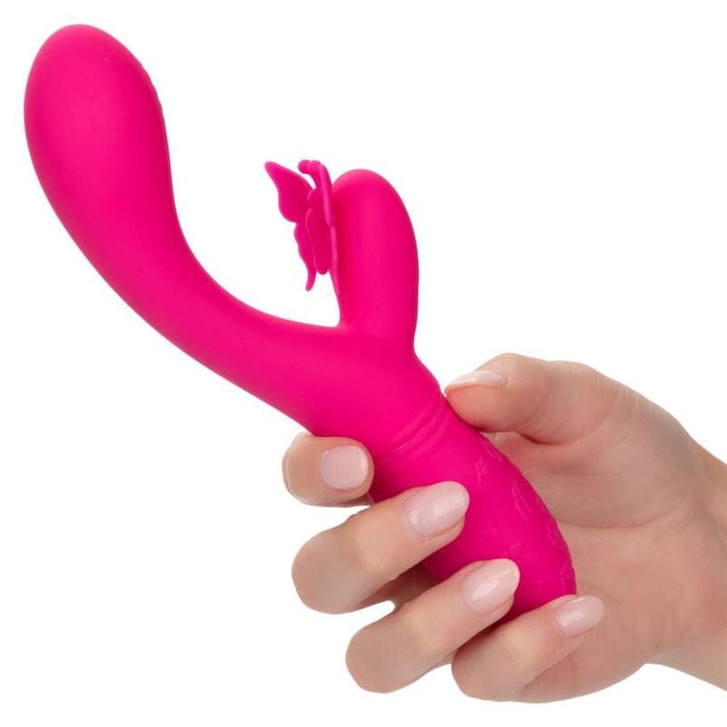 Rabbit-Vibrator Butterfly Kiss Flutter Rosa 9 x 3,25 cm – Ansicht 7