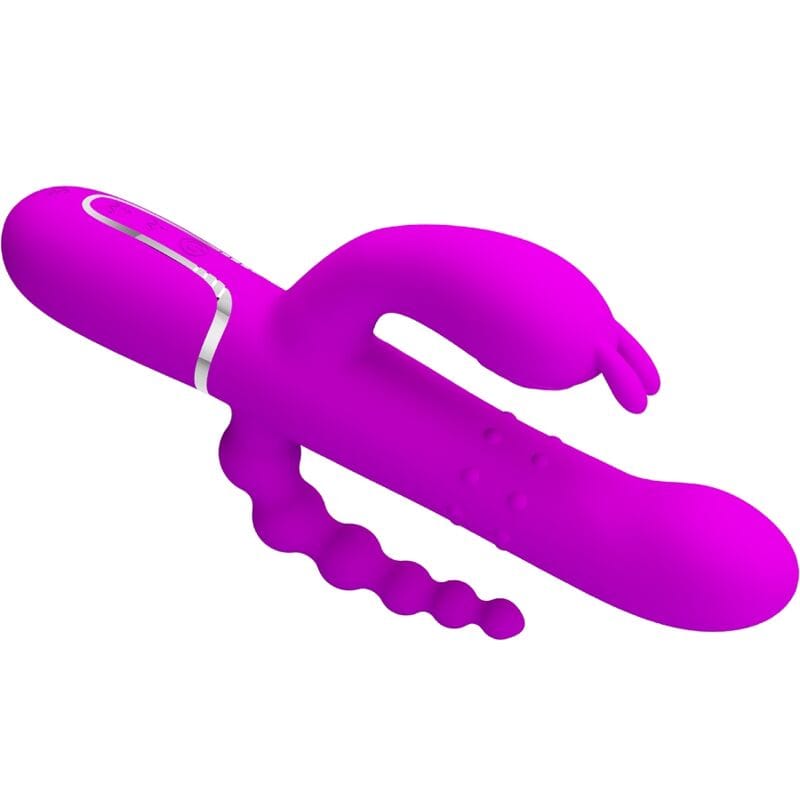 Rabbit-Vibrator Cammy Triple Multifunktion 4 in 1 Rosa – Ansicht 3