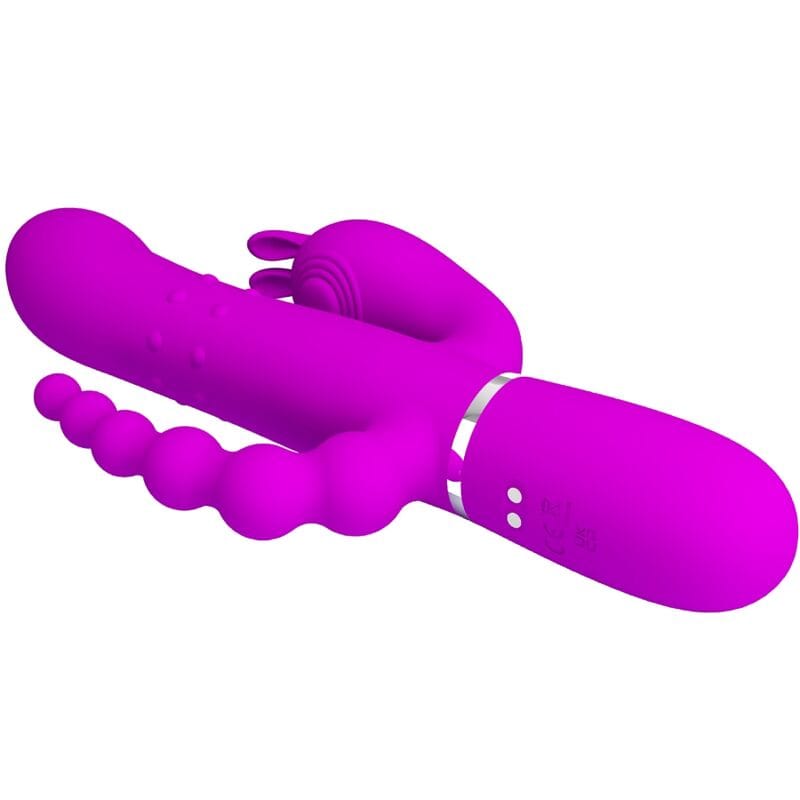 Rabbit-Vibrator Cammy Triple Multifunktion 4 in 1 Rosa – Ansicht 5