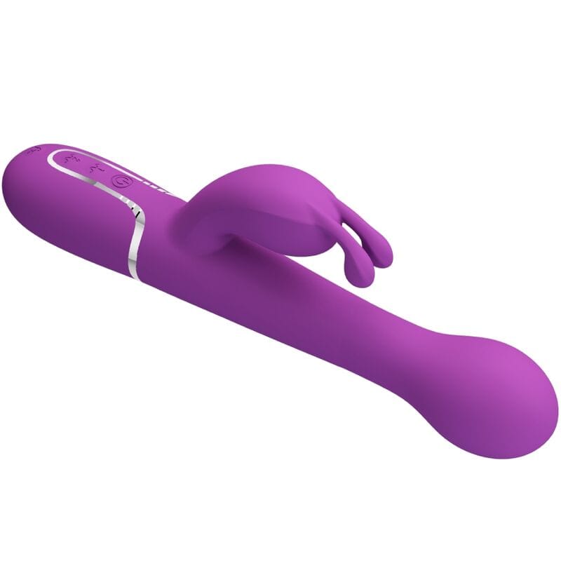 Rabbit-Vibrator Dejon 3 in 1 Multifunktions Lila – Ansicht 4