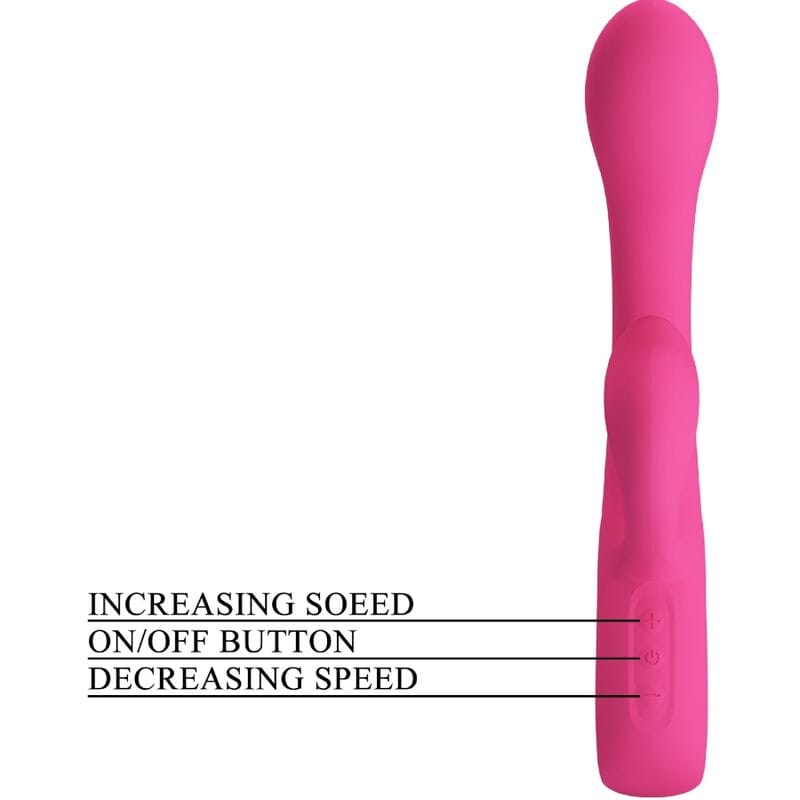 Rabbit-Vibrator Fritz 12 Vibrationen Rosa – Ansicht 6