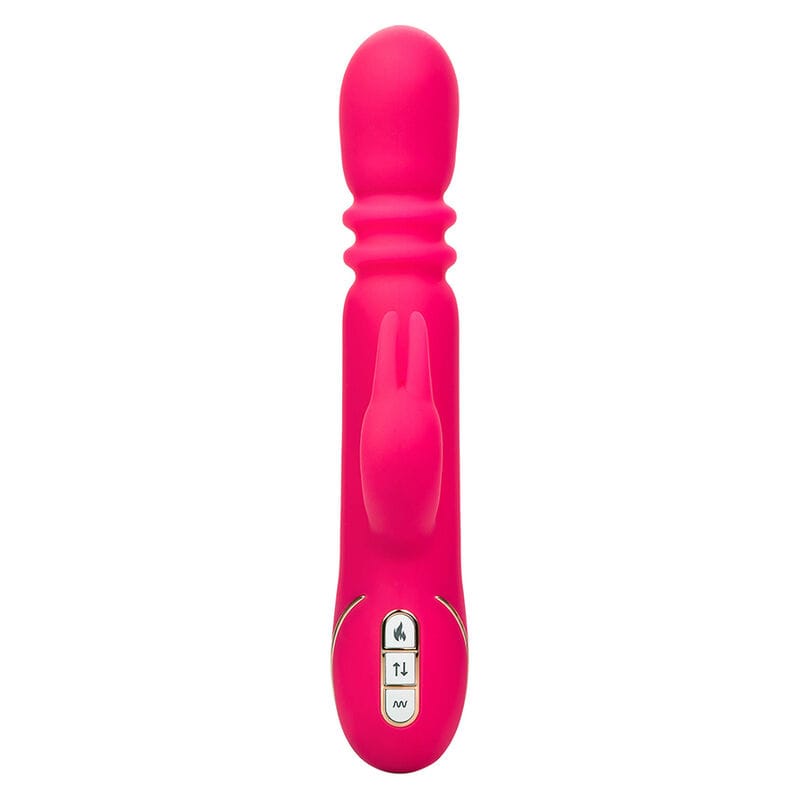 Rabbit-Vibrator Jack Fantasy Dreifach Beheizt Rosa 14,5 x 3,75 cm – Ansicht 4
