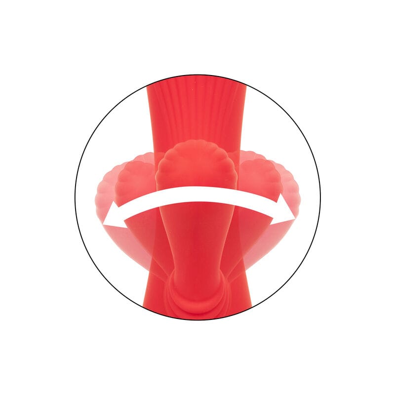 Rabbit-Vibrator Palisades Rot 11,5 x 3,75 cm