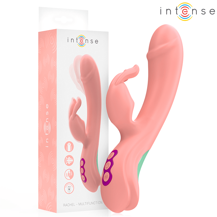 Rabbit-Vibrator Rachel Rabbit 5 Vibrationen Rosa 23 x 3,6 cm