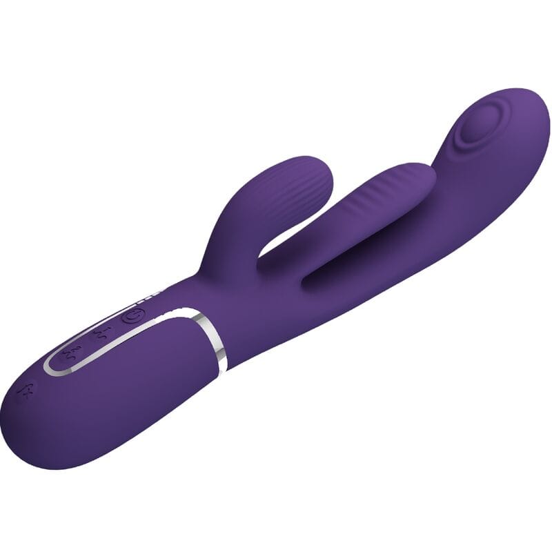 Rabbit-Vibrator Shania Triple Multifunktion Lila – Ansicht 4