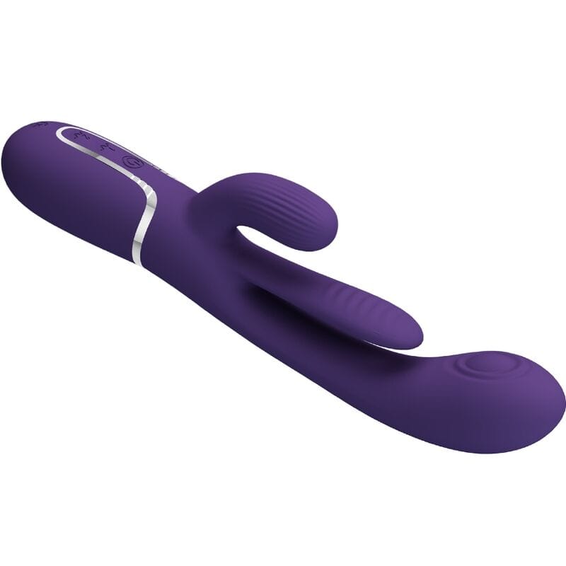 Rabbit-Vibrator Shania Triple Multifunktion Lila – Ansicht 7