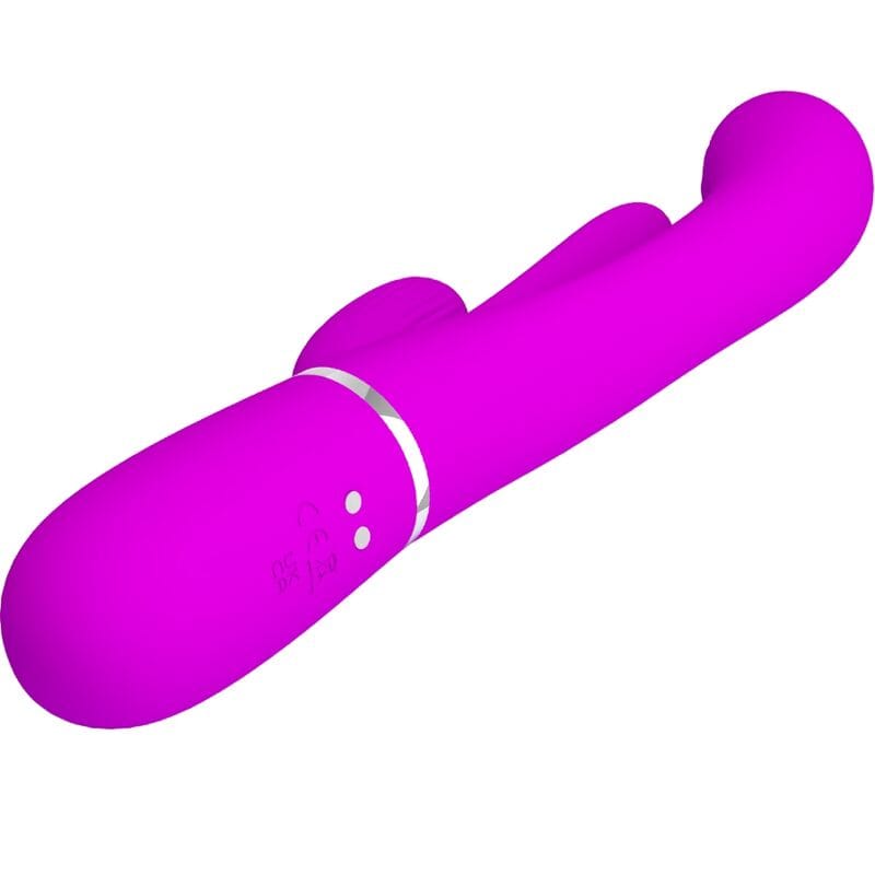 Rabbit-Vibrator Shania Triple Multifunktion Rosa – Ansicht 4