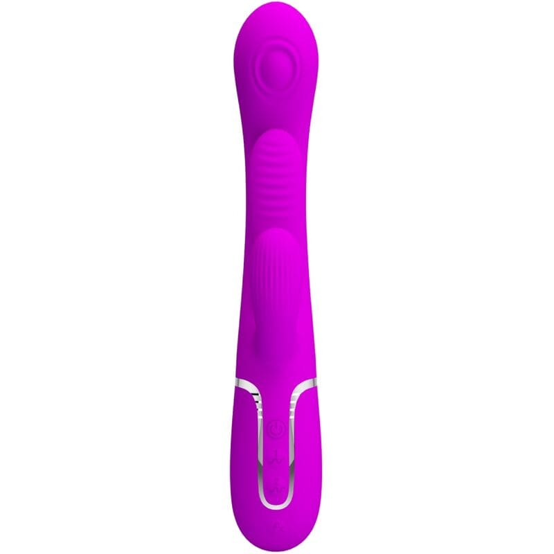 Rabbit-Vibrator Shania Triple Multifunktion Rosa – Ansicht 2