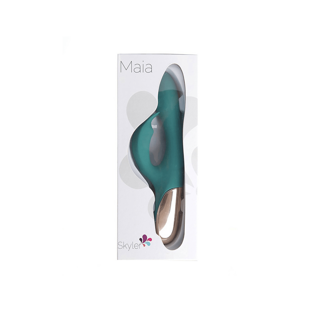 Rabbit-Vibrator Skyler mit Klitorisarm 21,6 x 3,2 cm – Ansicht 2