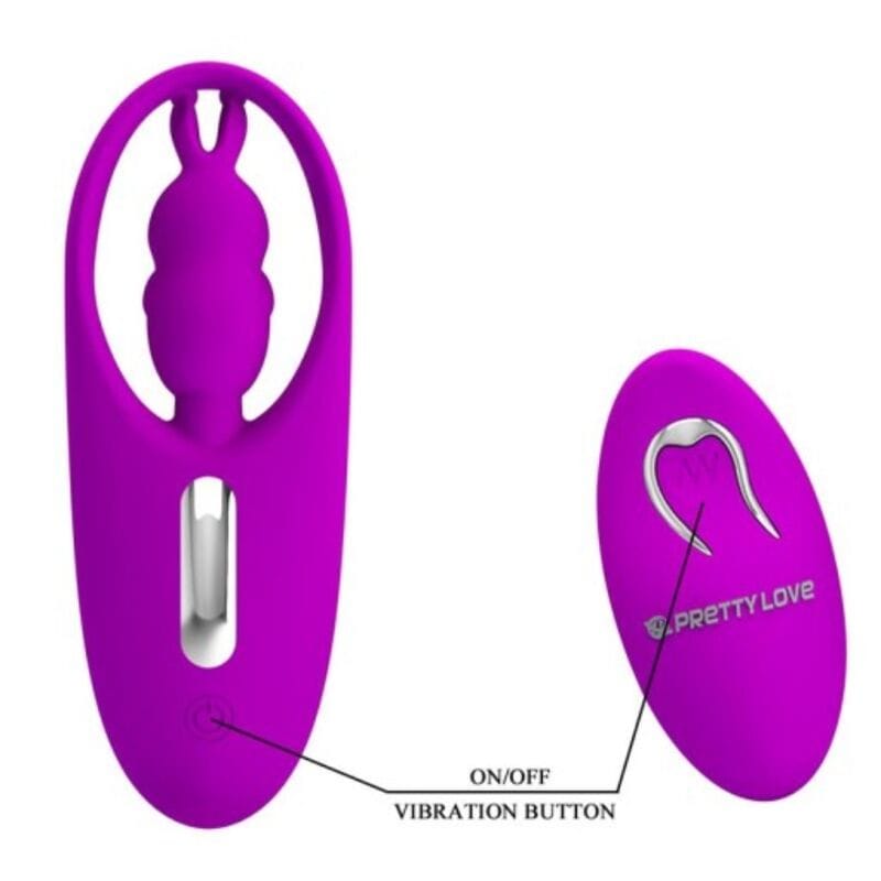 Rabbit-Vibrator Wild Stimulator für Höschen mit Fernbedienung Flieder 10,8 x 4 cm – Ansicht 3