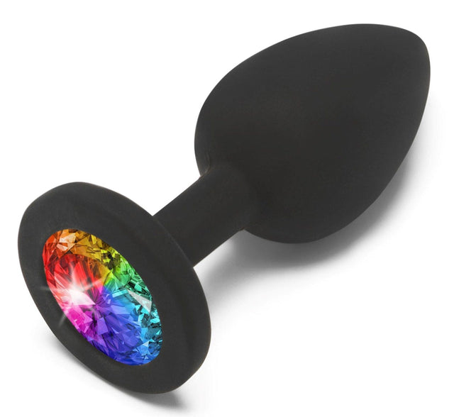Rainbow S Jewel Plug 6 x 2,8 cm