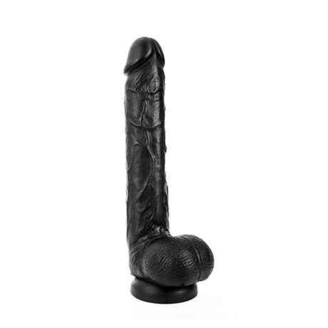 Realistischer Dildo 26 x 4,5 cm Schwarz